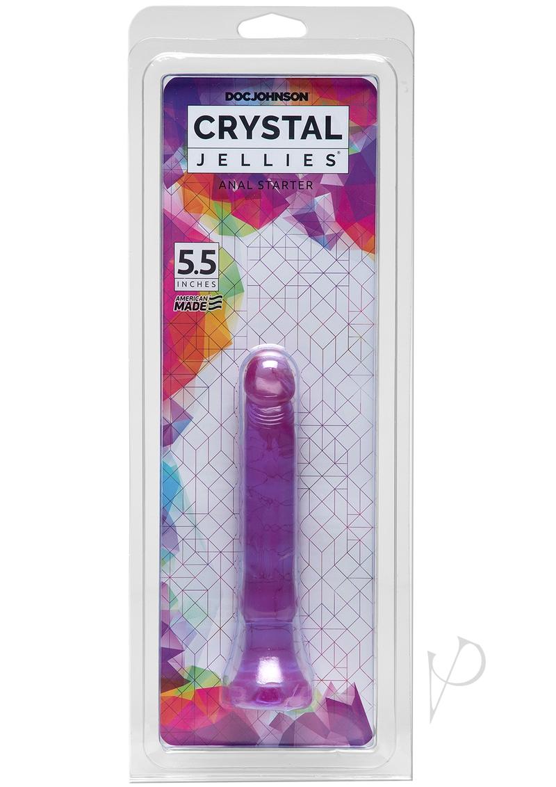 Crystal Jellies Anal Starter 5.5 Purple