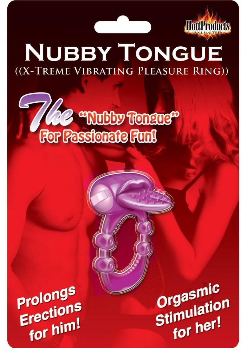Nubbie Tongue Purple