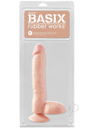 Basix 9 Dong W/suction Flesh