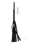 Sandm Black Faux Leather Flogger