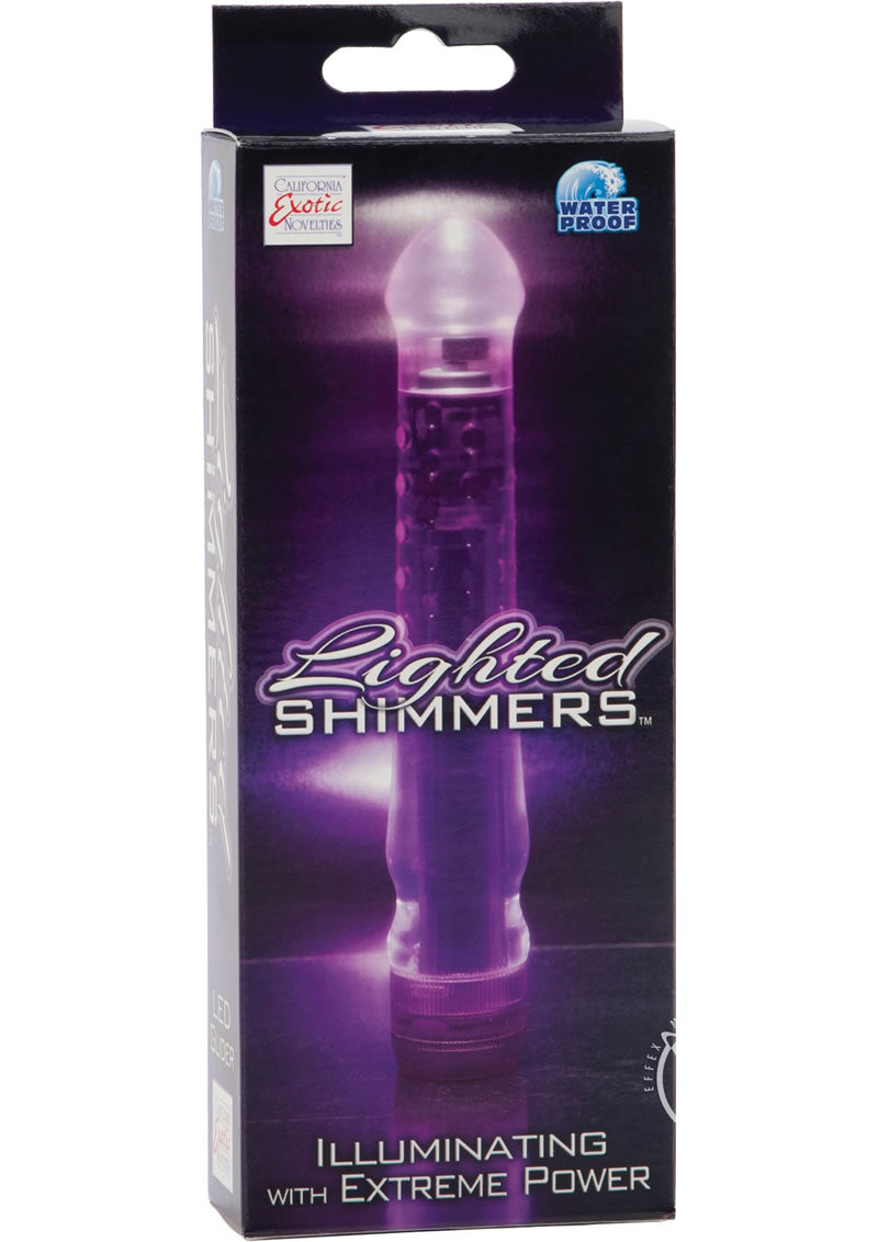 Lighted Shimmer Led Glider Purple