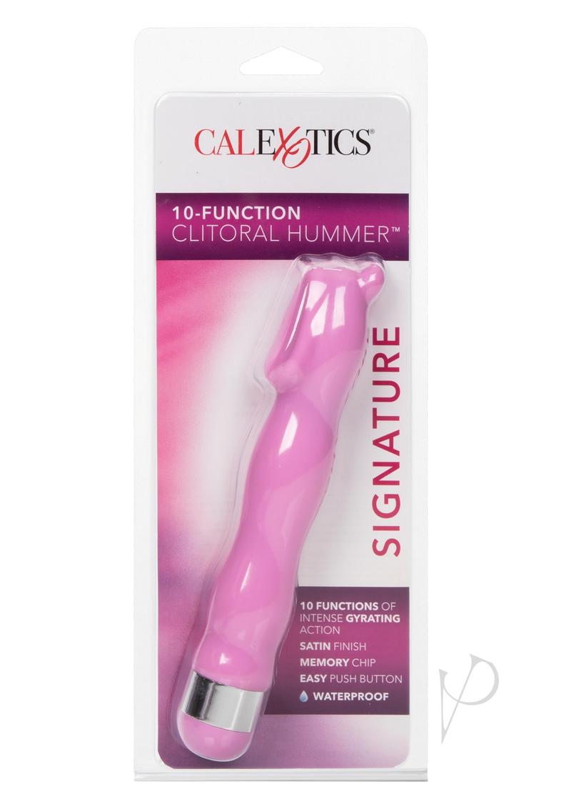 10 Function Clitoral Hummer Pink