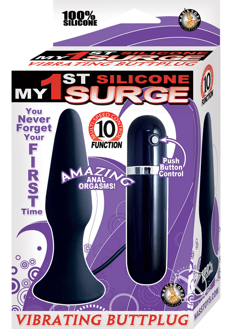 My 1st Surge Butt Plug Black