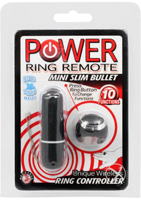 Powr Ring Remot Mini Slim Bull Blk(disc)