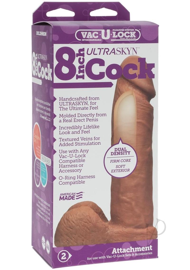 Vac U Lock Ur3 Cock 8 Brown