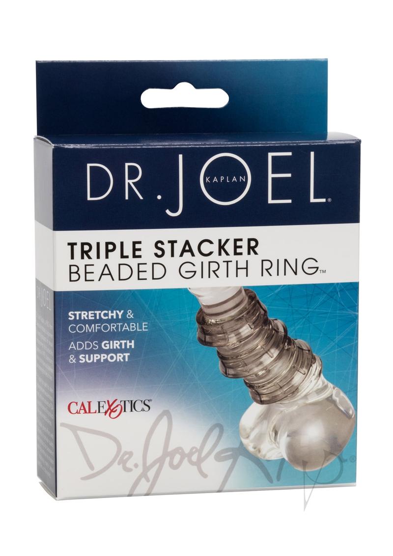 Beaded Girth Ring Triple Stacker