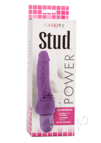 Waterproof Power Stud Cliterrific Purple