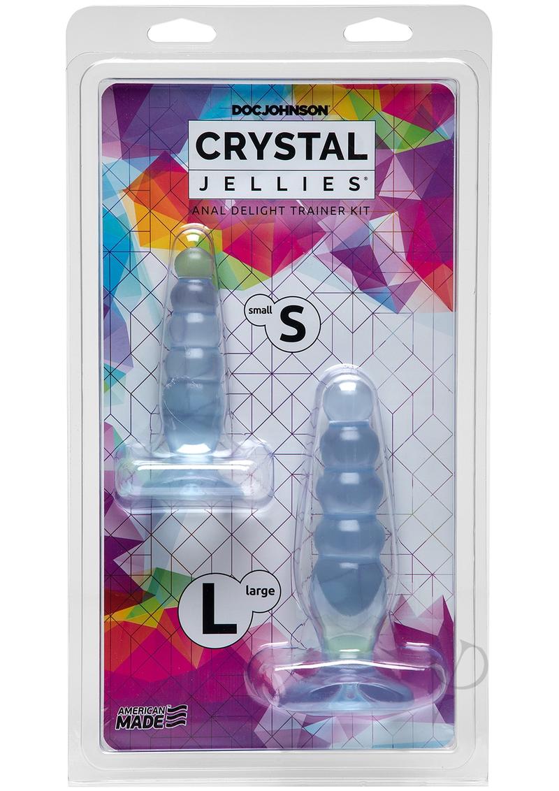 Crystal Jellies Anal Trainer Kit Clear