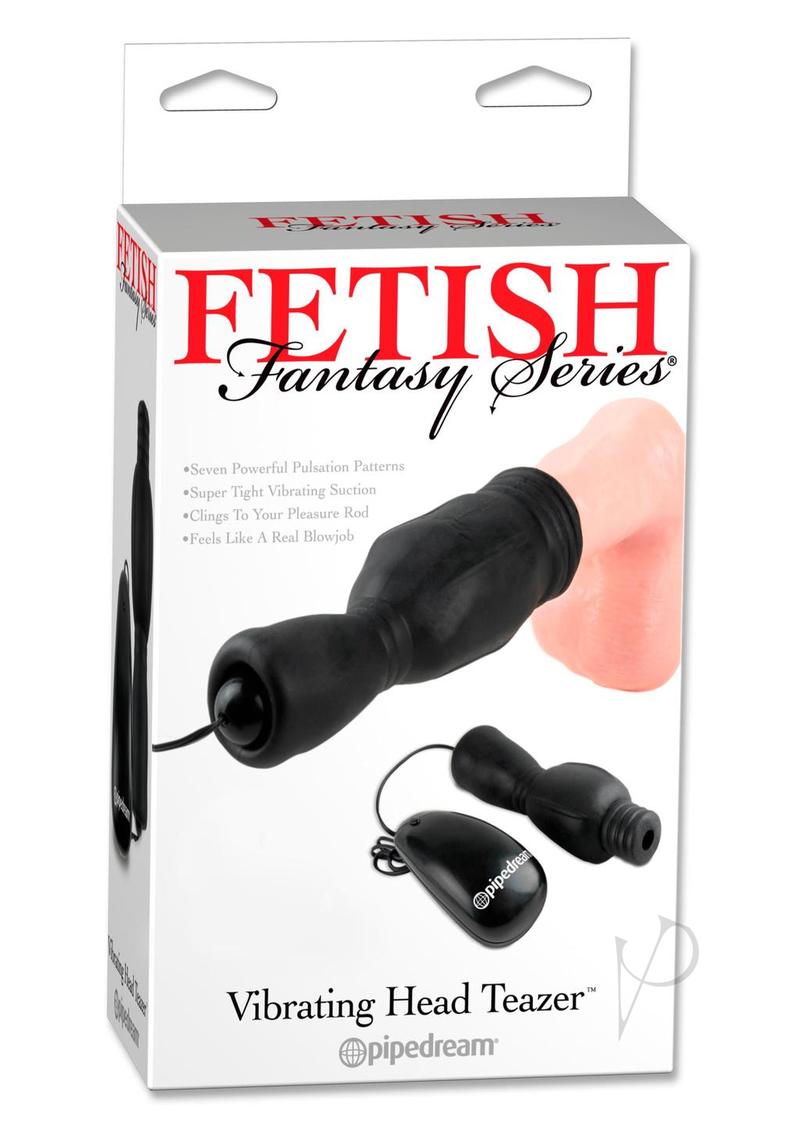 Ff Vibrating Head Teazer Black