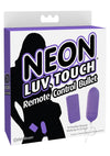 Neon Luv Touch Remote Bullet Purple