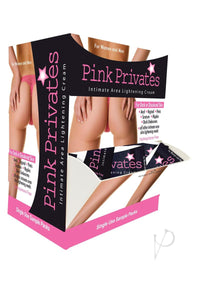 Pink Private Cream 50pc Sample Display