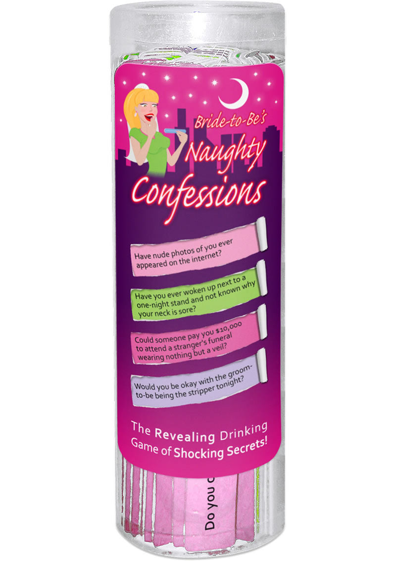 Bride To Be Naughty Confessions Game