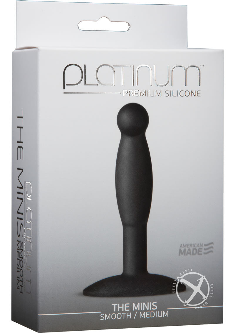 Platinum Minis Smooth Med Blk(disc)