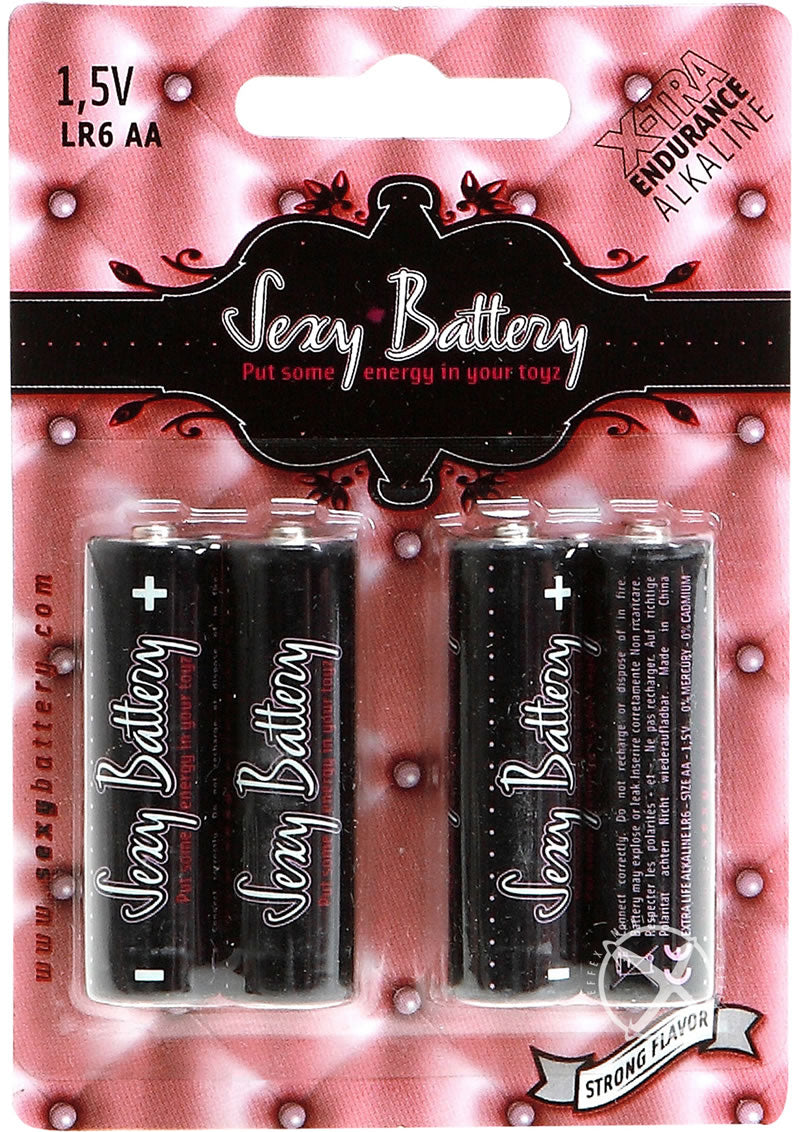 Sexy Battery Aa/lr6 4 Pack