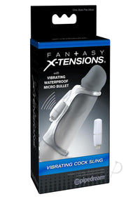 Fx Vibrating Cock Sling Clear