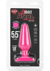Hustler Seamless Silicone Plug 5.5 Pink