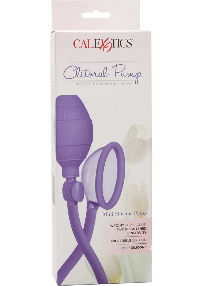 Mini Silicone Clitoral Pump Purple