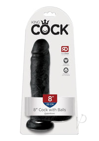 Kc 8 Cock W/balls Black