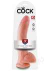 Kc 9 Cock W/balls Flesh