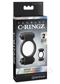 Fcr Magic Touch Couples Ring Black