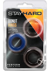 Stay Hard Donut Rings 3pk