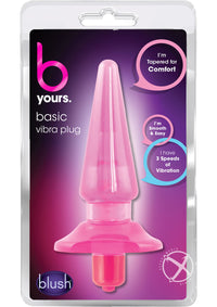 B Yours Basic Vibra Plug Pink