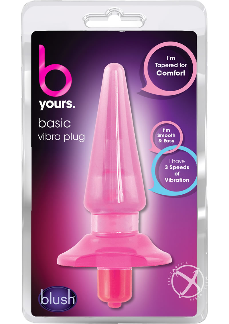 B Yours Basic Vibra Plug Pink