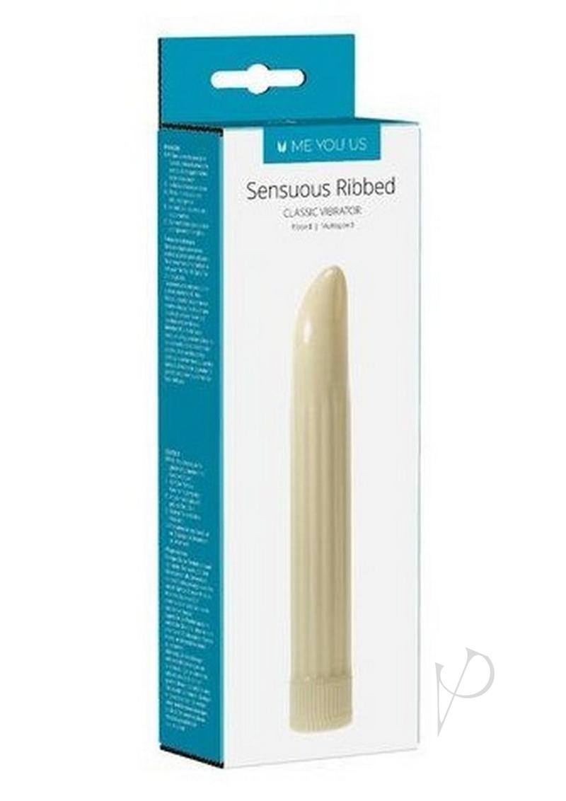 Myu Sensuous Ribbed Vibrator Ivory