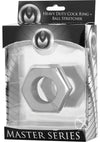 Ms Silver Hex Cock Ring/ball Stretcher