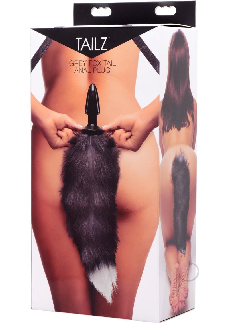 Tailz Grey Fox Tail Anal Plug