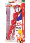 Frisky Sweet Heart Silicone Anal Beads