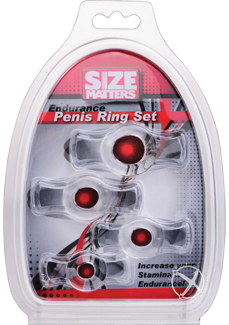 Size Matters Endurance Penis Ring Set