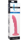 Strap U Ripples Silicone Dildo Pink