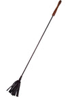 Rouge Wood Handle Riding Crop Black