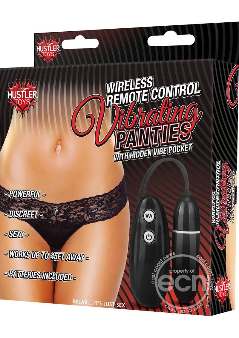 Wireless Remote Vibe Panty Ml Black