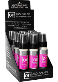 On For Her Arousal Gel Ice 12/disp