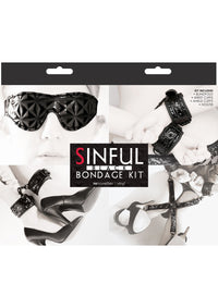 Sinful Bondage Kit Black