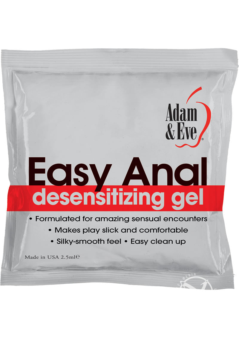Aande Easy Anal Foil Pack 2.5ml(disc)