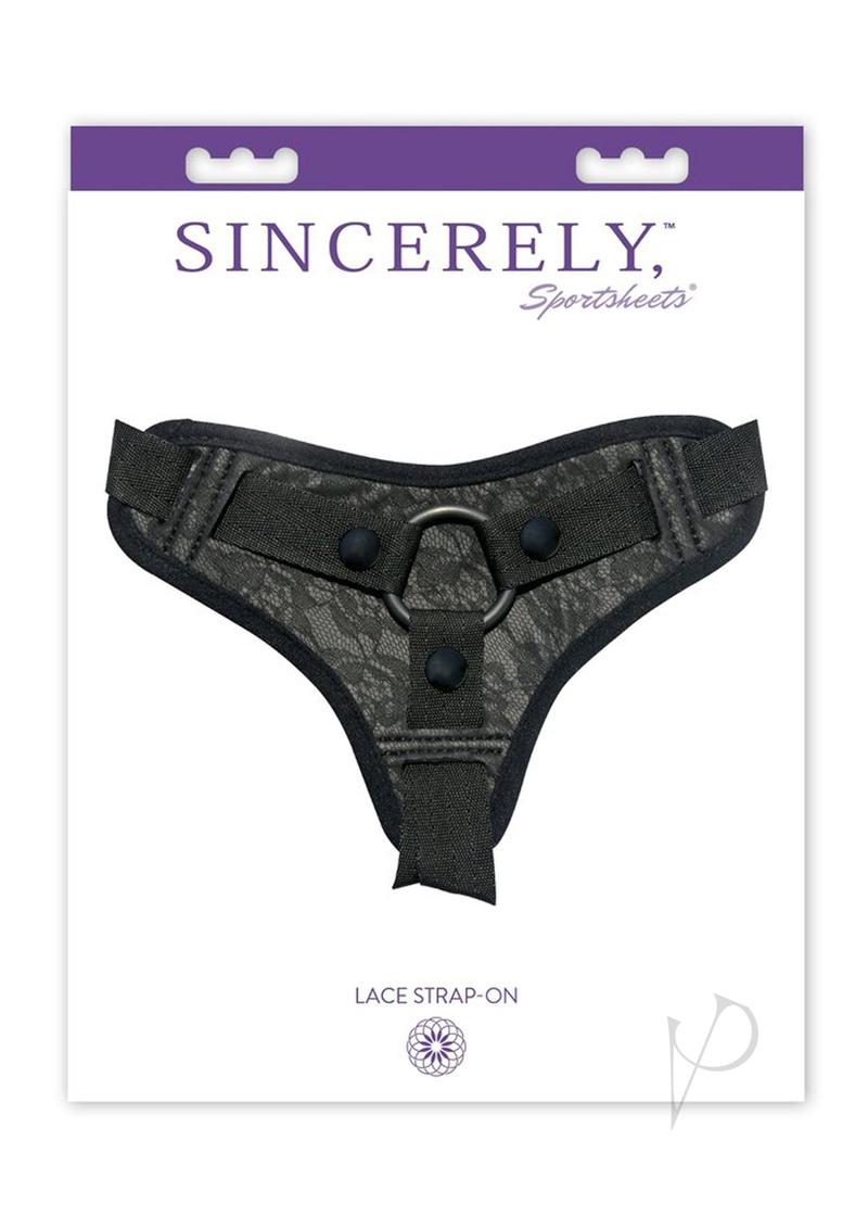 Sincerely Lace Strap On Harness