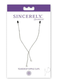 Sincerely Teardrop Nipple Clips