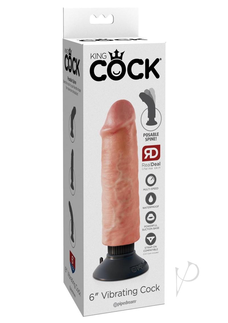 Kc 6 Vibrating Cock Flesh