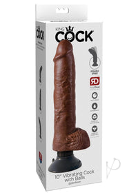Kc 10`` Vibrating Cock With Ball