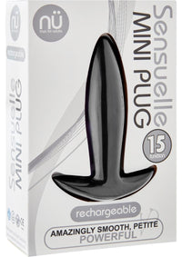 Sensuelle Mini Plug Black