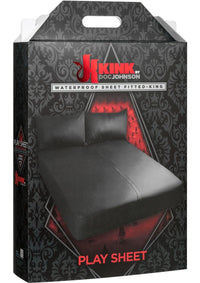 Kink Wet Works Fit Sheet King Blk(disc)