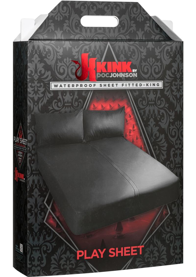 Kink Wet Works Fit Sheet King Blk(disc)