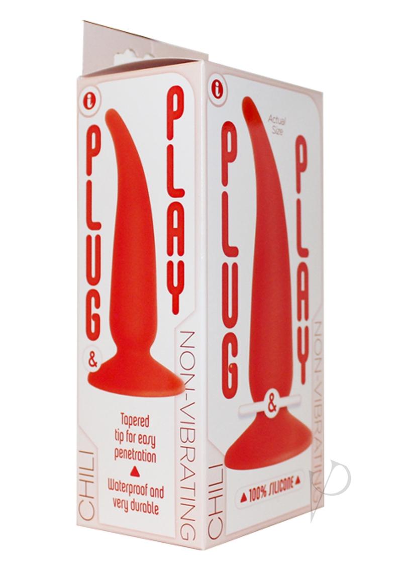 The 9 Plug and Play Silicone Chili Red