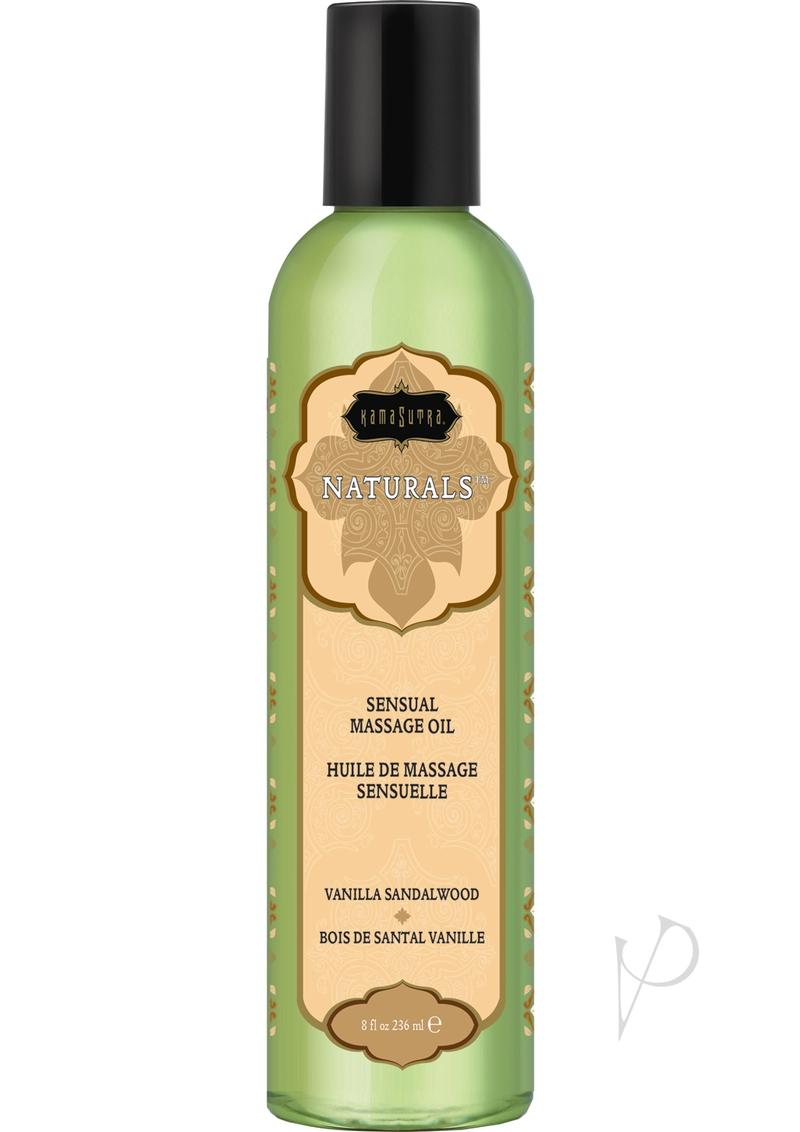 Naturals Massage Oil Vanilla Sandalwood