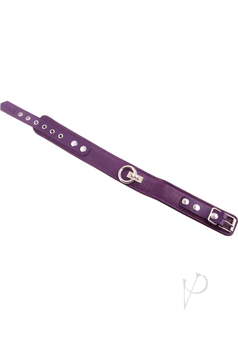 Rouge Plain Collar Purple