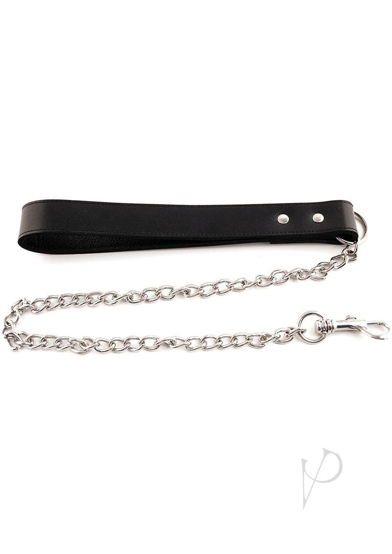 Rouge Dog Lead W/chain Black