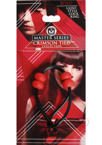 Ms Crimson Tied Bolo Lasso Style Cring